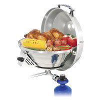 Gas Grill and Stove Combination, 