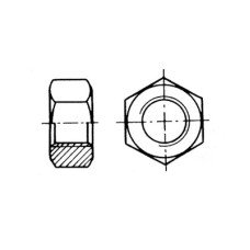 Hexagon Nut, Inox 316, DIN 934/ISO 4032