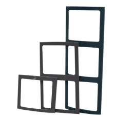 Switch Panel Frame, Black