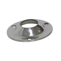 Round Base 90°, AISI 316, Base Ø54mm