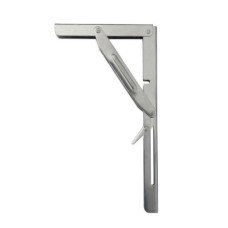 Support Bracket for Table, AISI 316, 300 mm x 165 mm x 20 mm