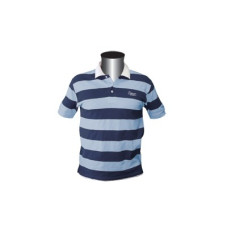 Polo T-shirt,Crewman, Striped, Soft Blue/Navy Blue