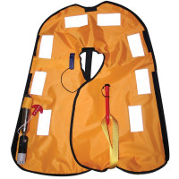 Omega Inflatable Lifejacket, Auto, 290N, w/Harness, ISO, Adult