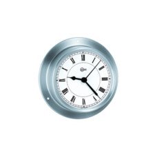 Clock Quartz Tempo, Chrome, Ø70mm