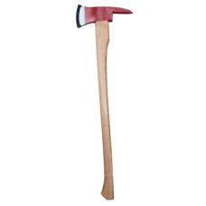 LALIZAS Fireman Axe with Long Wooden Handle
