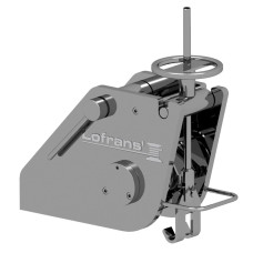 Chain Roller-Stopper with Tensioner, Inox, for ISO/DIN/Studlink Chain 14/16mm