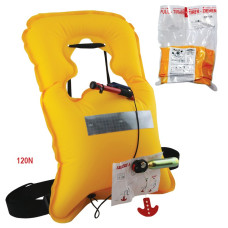 Vita Inflatable Lifejacket, Manual, 120N, ISO, Adult