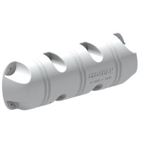 Inflatable Dock Fender, 1/2, White