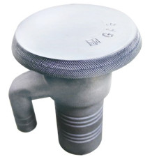 Deck Filler Inox, with Vent Ø16 mm