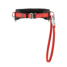 Fireman Belt, with Restraint Lanyard, M-XL (85-120cm), EN358, CE