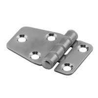 Silent Hinge,  Inox 316, L58mm, W37mm, Thickness 1,8mm