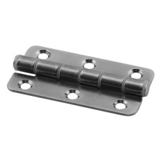 Silent Hinge, Right, Inox 316, L40mm, W75mm, Thickness 1,8mm