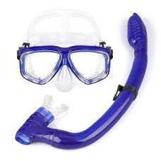 Combo Set with Silicone Mask & Snorkel, Child, Blue