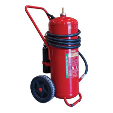LALIZAS Fire Exting.Wheel.PFAS Free Foam,Cartr.Oper,St.Steel,w/Hose&Horn,SOLAS/MED(EN,GR,ES,CN)