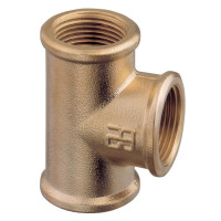 "TEE" Fitting, BSPP, Brass