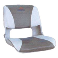 Skipper Chair with Cushion, Light Grey/Dark Grey