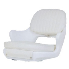 Yachtsman Chair, with Cushion, White