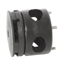 Set of connector & rail support for fenderbaskets
