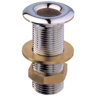 Through Hull Outlet, Chromium Plated Brass