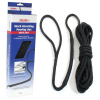 Shock Absorbing Mooring Line, Black