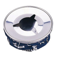 Ashtray, Inox 304, Ø10cm & H:5cm, Blue