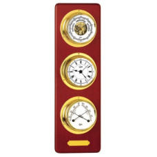 Barometer, Clock Quartz & Thermometer, Ø70mm