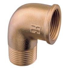 Elbow 90°, M-F, Βrass