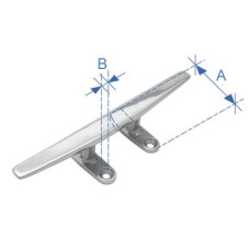 Cleat, Trim Line, Inox 316