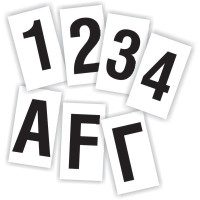 Numbers & Letters, Black, 7cm