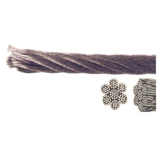 Wire Ropes,  Inox 316, 7x19