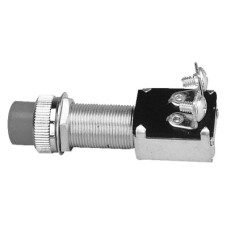 Push Button Horn Switch, 20A, Waterproof, Ø16mm, L 73mm