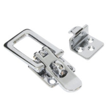 Hatch Fastener, Chrome Plated Brass