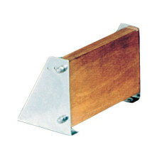 Outboard Adjustable 0-17° Bracket, with Wooden Table, Inox, for Engines up to 10HP