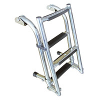 Folding Ladder for Transom, Inox 316