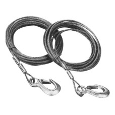 Winch cable with hook