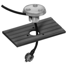 Feed-Thru for Deck Passage of Coaxial Cables & Connectors Code 99664 (type RG58), Nylon