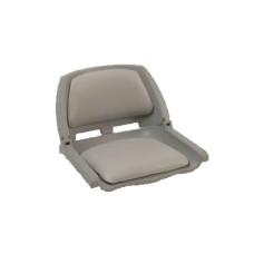 Traveller Fold-down Chair Shell, with Cushions, Grey