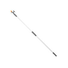 Telescοpic Hook with Double End, Anodised Aluminium, Grey 118-196cm