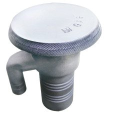 Deck Filler Inox, with Vent Ø16 mm
