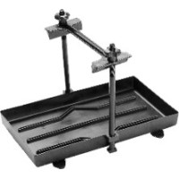 Battery holder tray with plastic clamp, 330×178 mm