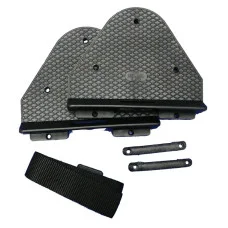 Bracket for Battery Box/Fuel Tank, w/Strap 1,50m