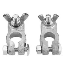 Battery brass terminals, pair