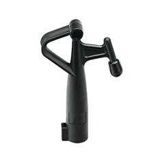 Female Hook with Single End, Plastic, Ø25mm, Black