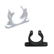 Screwed Support Clip, Plastic