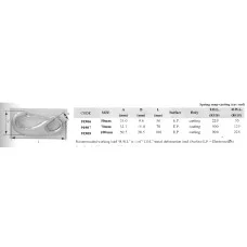Spring Snap Casting, Inox 316